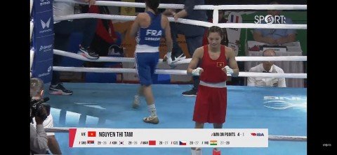 Nguyễn Thị Tâm làm nên lịch sử, tiến thẳng vào chung kết giải boxing nữ vô địch thế giới