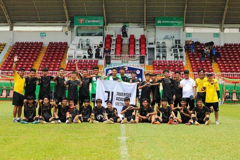 U13 Học viện Juventus vô địch ‘Festival bóng đá trẻ Việt - Nhật HAGL ENEOS Cup’