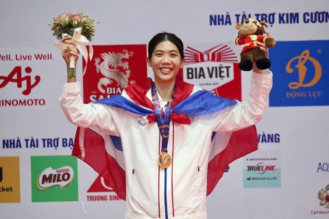 Đối thủ lớn nhất của Trương Thị Kim Tuyền tiếp tục thi đấu SEA Games 32