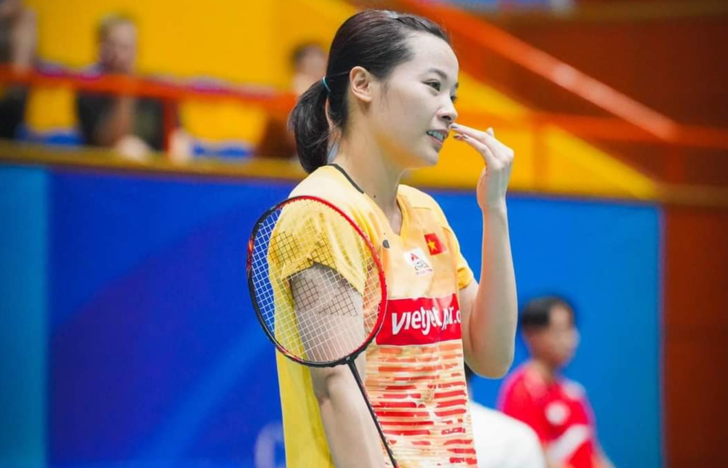 Chiến thắng vinh quang của tay vợt Nguyễn Thùy Linh. (Ảnh: Nguyễn Thùy Linh)