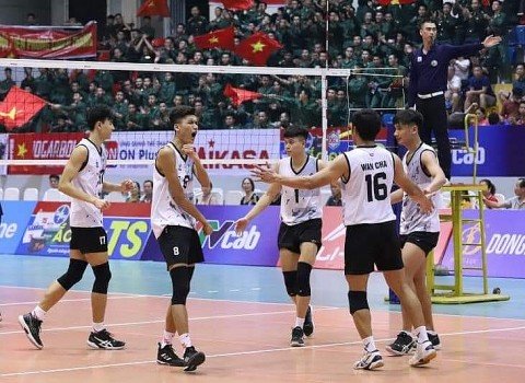 Nam Biên phòng xuất sắc giành ngôi vô địch Giải bóng chuyền Cúp Hùng Vương