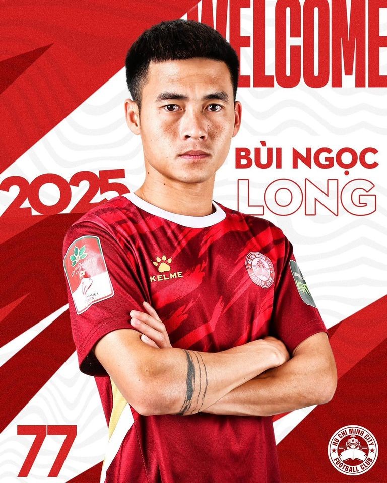Bản hợp đồng nhiều hứa hẹn của Hồ Chí Minh FC. (Ảnh: Hồ Chí Minh FC)