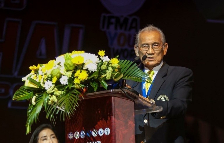 ông Sakchai Tapsuwan - Chủ tịch Liên đoàn Muay Nghiệp dư Thế giới