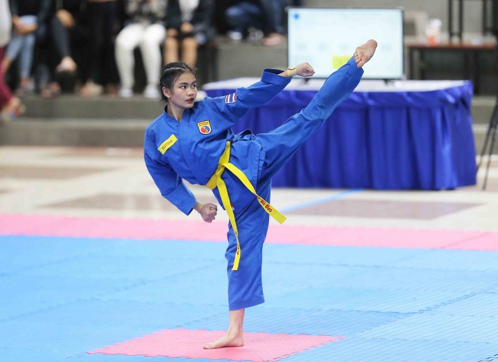 Đội tuyển Vovinam Việt Nam giành 3 HCV đối kháng, tạm về nhì giải Vovinam Đông Nam Á 2023 Đội tuyển Vovinam Việt Nam giành 3 HCV đối kháng, tạm về nhì giải Vovinam Đông Nam Á 2023