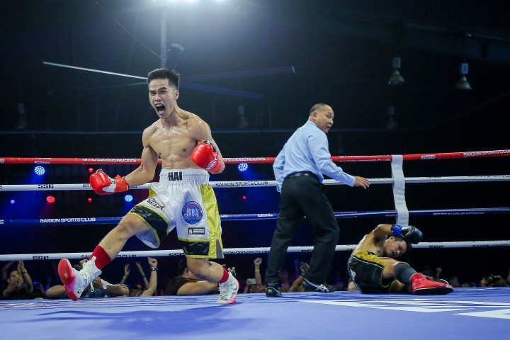 Nguyễn Ngoc Hải giành đai WBA Nam Á bằng chiến thắng TKo trước Campee Phayom