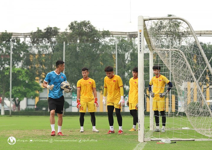 Đội tuyển U-17 Việt Nam tích cực tập luyện cho vòng chung kết U-17 Châu Á 2023