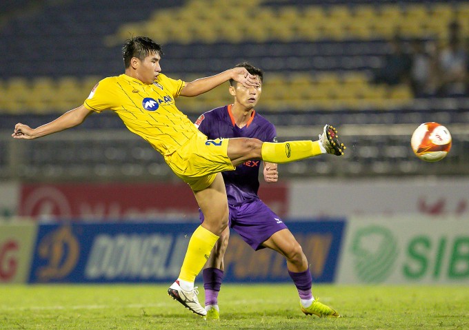 SLNA không thua những cũng không thắng sau 5 trận đấu đầu tiên tại V.League 2023