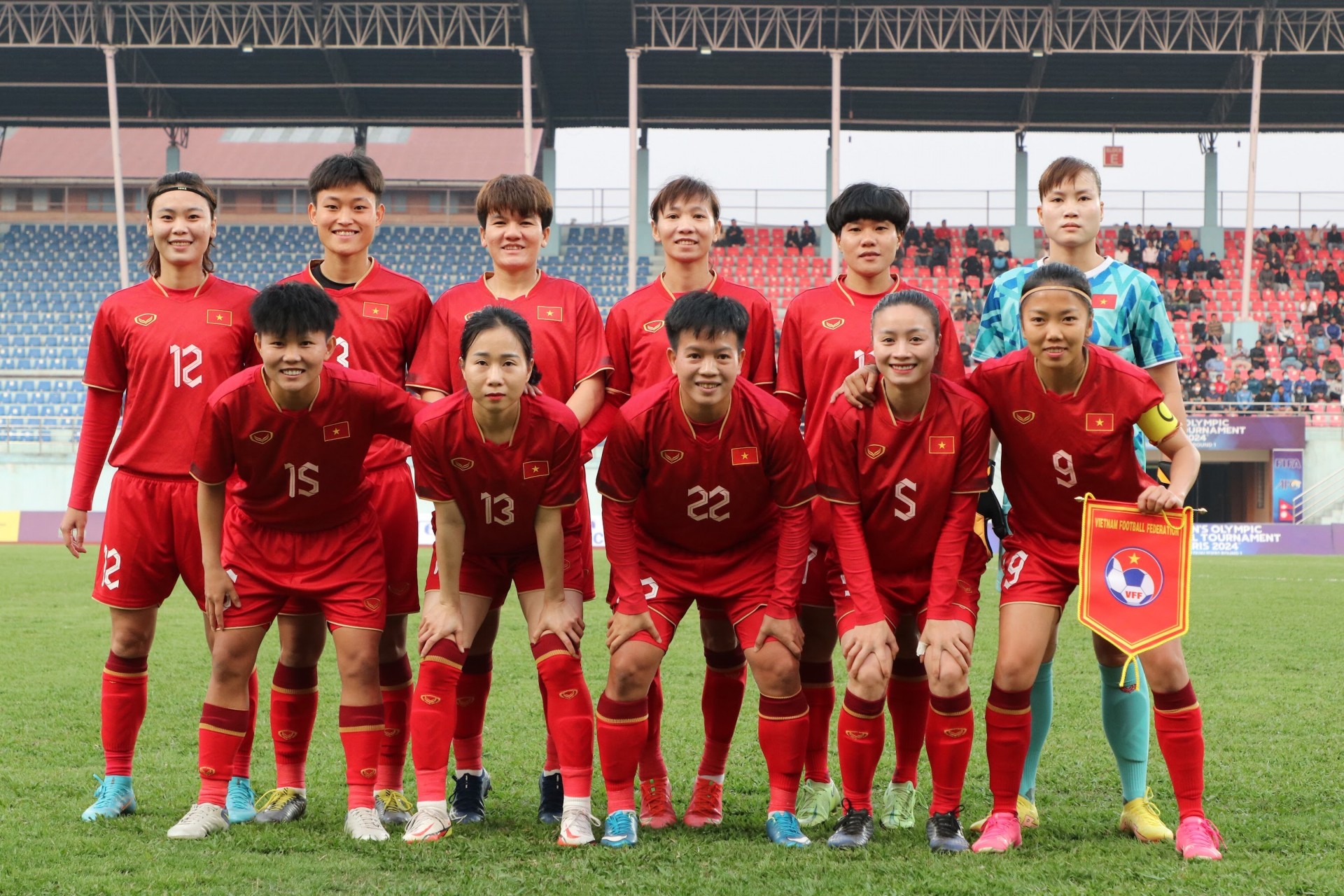 Vòng loại thứ hai Olympic Paris 2024 gọi tên đội tuyển nữ Việt Nam