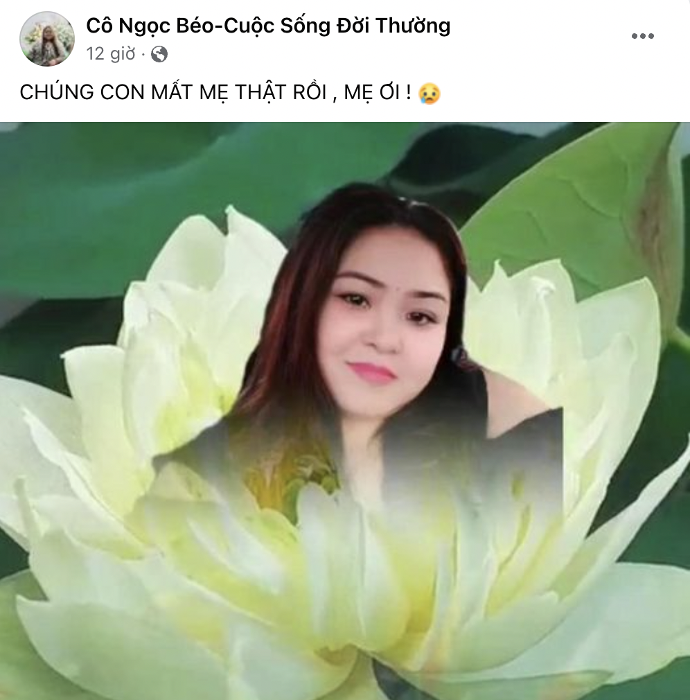 Cô Ngọc Béo - TikToker 182 nghìn người theo dõi qua đời ở tuổi 41 Cô Ngọc Béo - TikToker 182 nghìn người theo dõi qua đời ở tuổi 41