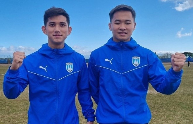 Hai cầi thủ quyết tâm khẳng định dấu ấn trong lần xuất ngoại của mình. (Ảnh: Naver Sports)