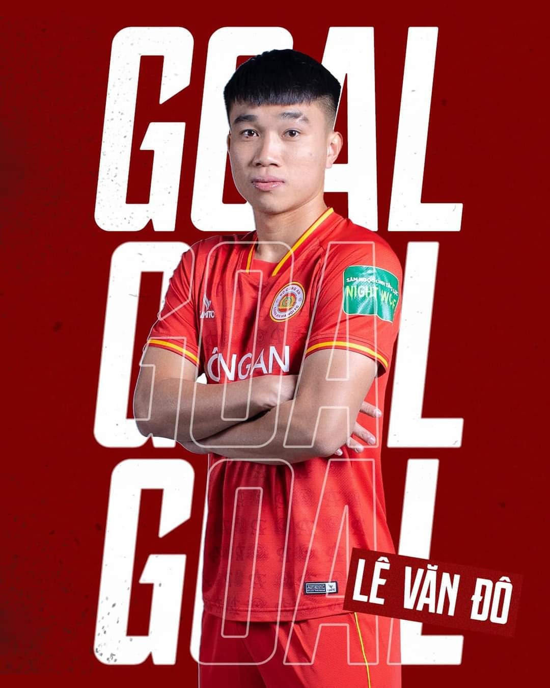 Lê Văn Đô đang trở thành điểm sáng của CLB Công An Hà Nội kể từ khi V-League trở lại sau quãng nghỉ.