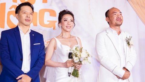 Thu Trang - Tiến Luật tái hiện đám cưới nhưng xúc động nhất lại từ Thái Hoà