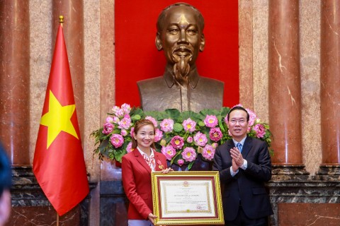 Chủ tịch nước Võ Văn Thưởng biểu dương Đoàn thể thao Việt Nam sau SEA Games 32