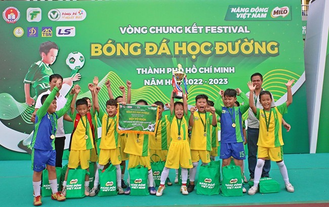 Kết quả ngày thi đấu thứ 2 VCK festival bóng đá học đường TP HCM năm 2022-2023