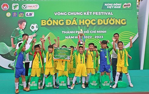 Kết quả ngày thi đấu thứ 2 VCK festival bóng đá học đường TP HCM năm 2022-2023