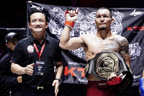 Fanpage "MMA Viet Nam'' đổi tên theo hệ thông giải - LION Championship