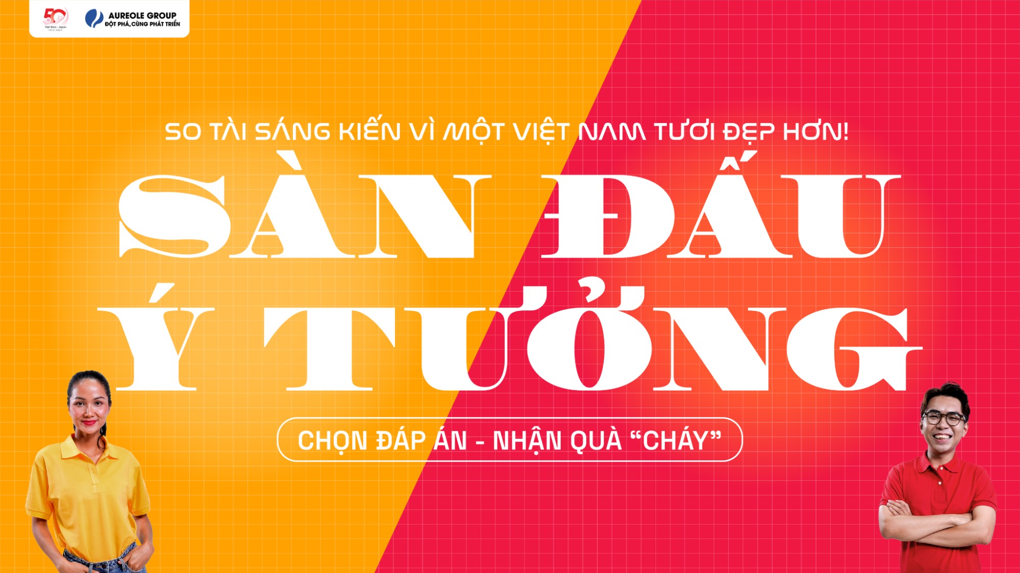 Tập đoàn Aureole công bố dự án vì cộng đồng 'Sàn đấu ý tưởng' với sự tham gia của H’hen Niê và Minh Dự