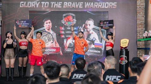 Võ sĩ người Nga đến Việt Nam thách đấu nhà vô địch Lion Championship 2022 - Nam Chou tại Master Of Fights Championship