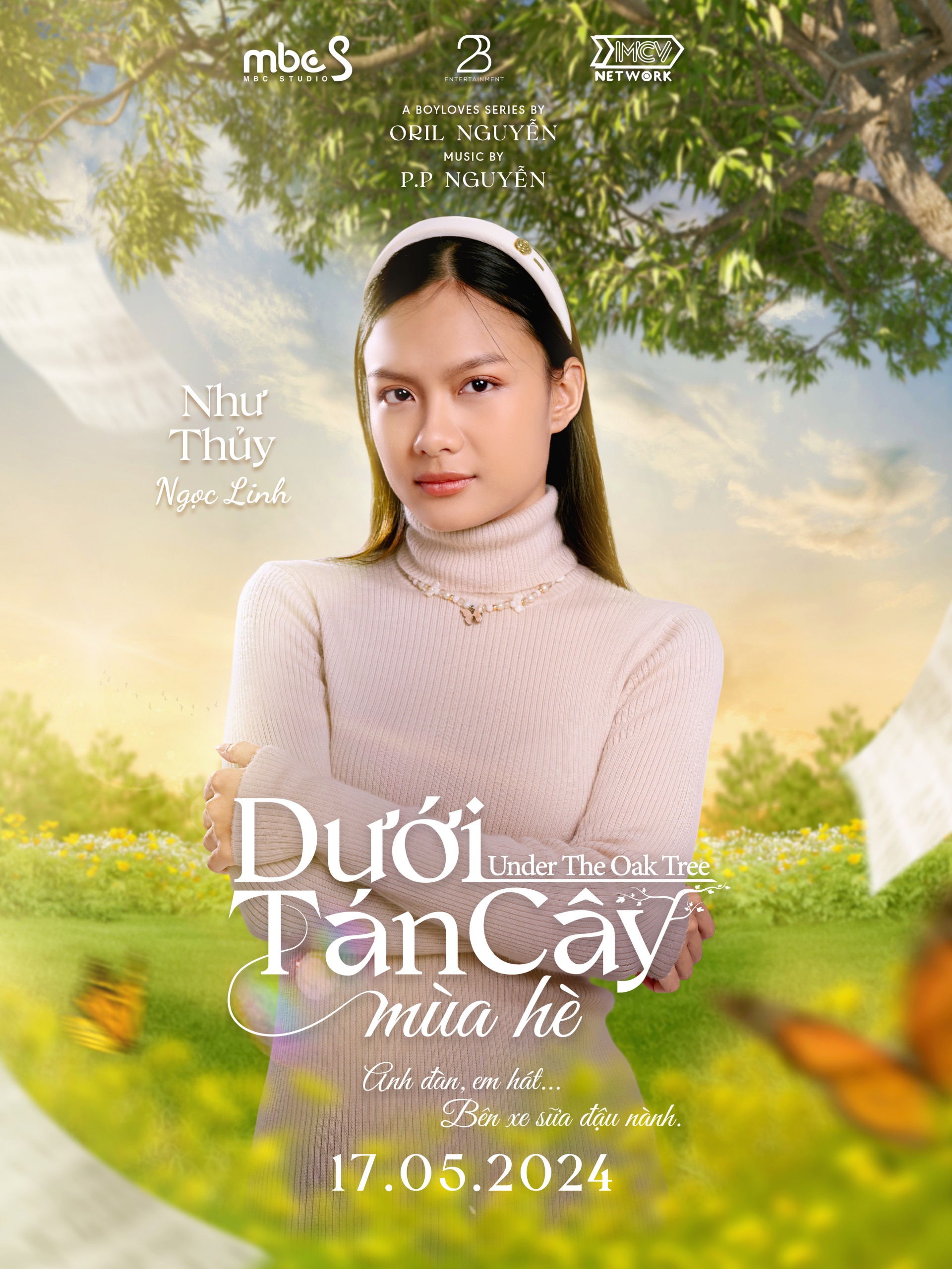 Chuyện tình tay ba đầy kịch tính, hồi hộp nhưng không kém phần lãng mạn trong Web - Drama đam mỹ mới nhất - “Dưới tán cây mùa hè”