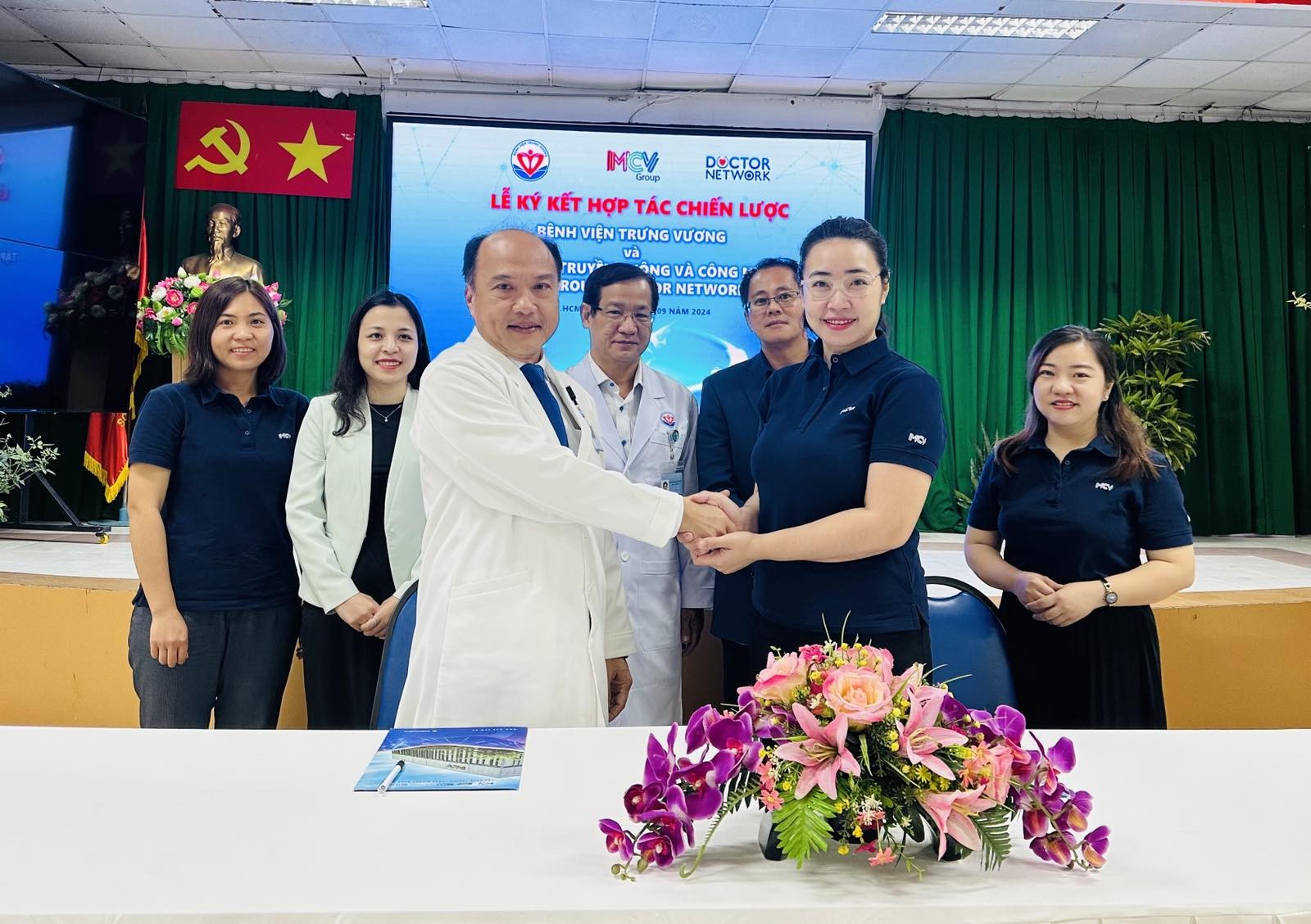 BỆNH VIỆN TRƯNG VƯƠNG HỢP TÁC CÙNG MCV GROUP & DOCTOR NETWORK ĐẨY MẠNH TRUYỀN THÔNG, ĐÀO TẠO