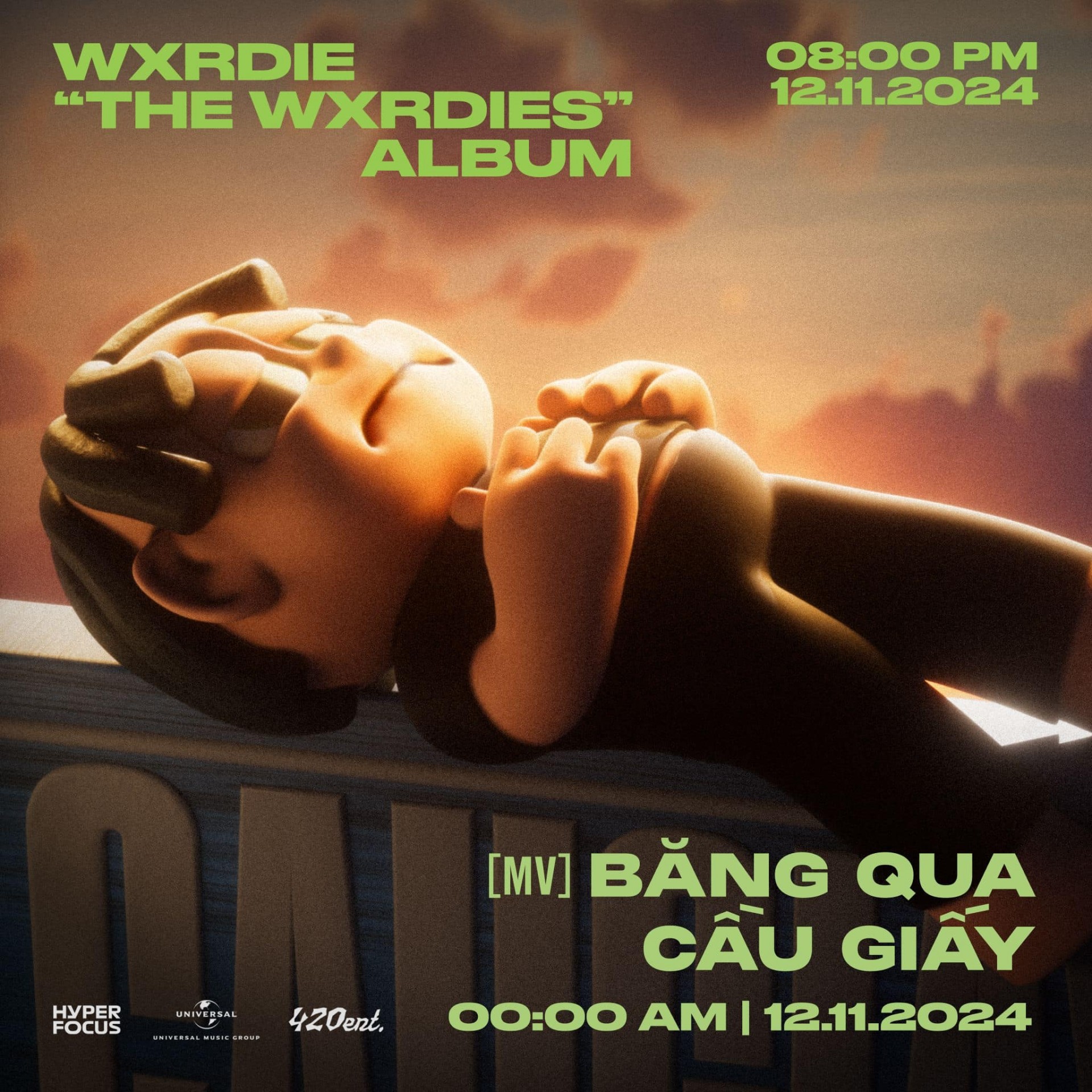 Rapper Wxrdie chính thức phát hành album đầu tay mang tên “THE WXRDIES