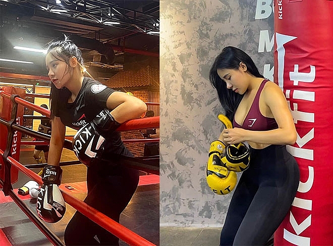 “Nữ hoàng phòng Gym” Quỳnh Nguyễn tung đòn uy lực khiến fan trầm trồ