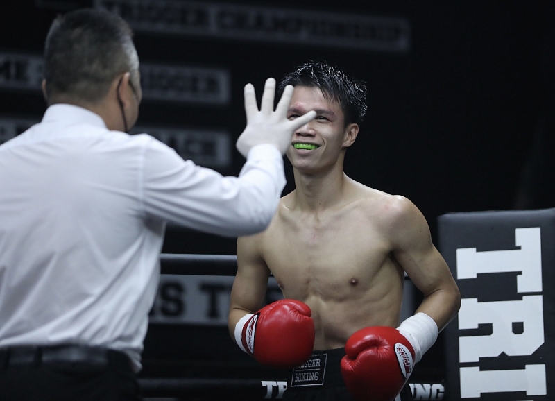 Trần Văn Thảo tung đòn “sát thủ”, hạ knockout siêu võ sĩ Thái Lan