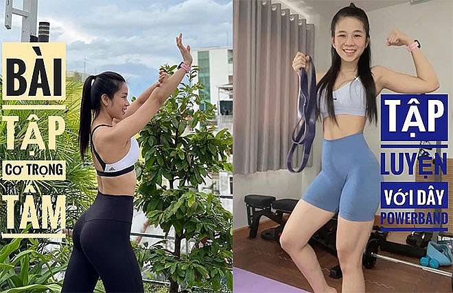 Hot girl Thanh Nhàn: thân hình nóng bỏng, nâng tạ gấp 2.5 lần trọng lượng cơ thể