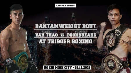 Boxer Trần Văn Thảo "đại chiến" võ sĩ Thái Lan trong ngày đầu năm