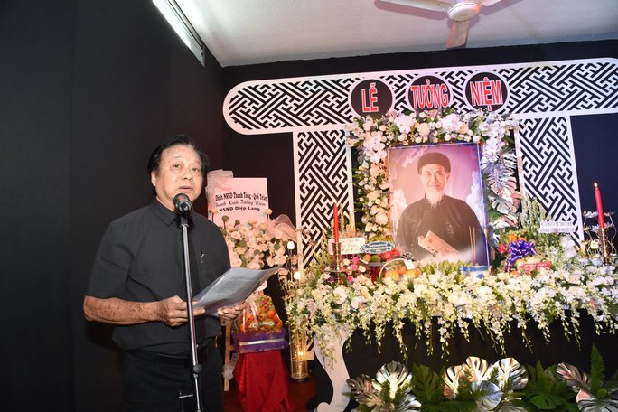 Trang trọng và ấm áp tình nghệ sĩ tại lễ tưởng niệm NSND Diệp Lang - Ảnh 6. Trang trọng và ấm áp tình nghệ sĩ tại lễ tưởng niệm NSND Diệp Lang - Ảnh 6.