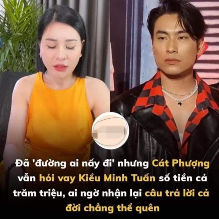 Bị đồn vay tiền Kiều Minh Tuấn hậu chia tay, Cát Phượng nói gì? - 1