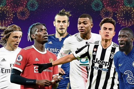 Top những cầu thủ miễn phí năm 2022: Siêu đội hình "nghiền nát" mọi giải đấu