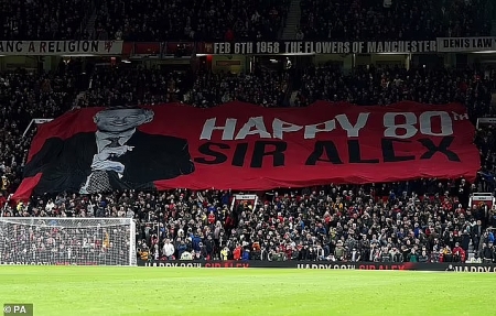 Sinh nhật tuổi 80 của Sir Alex Ferguson: Fan MU tri ân người thầy đầy cảm xúc