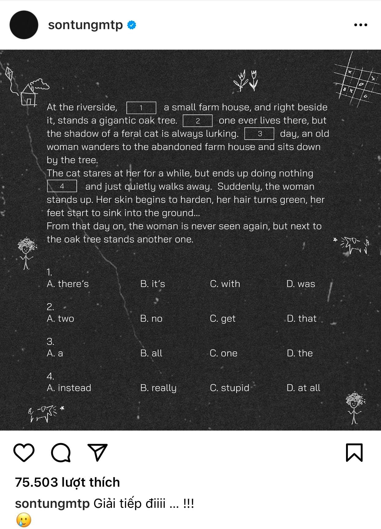Sơn Tùng M-TP bất ngờ cập nhật loạt avatar đen trên Facebook khiến công chúng hoang mang, lo lắng