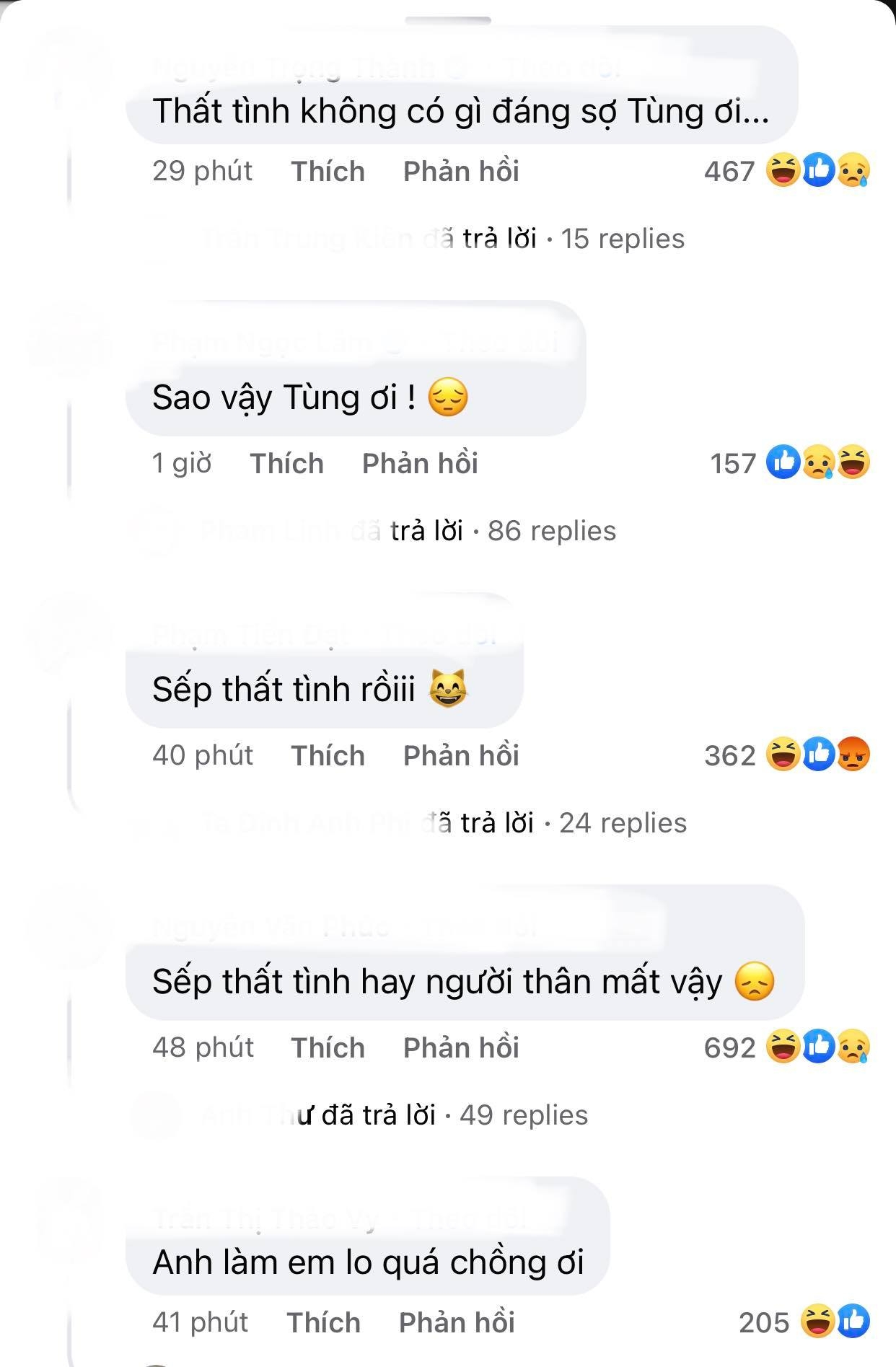 Sơn Tùng M TP bất ngờ cập nhật loạt avatar đen trên Facebook khiến công chúng hoang mang, lo lắng