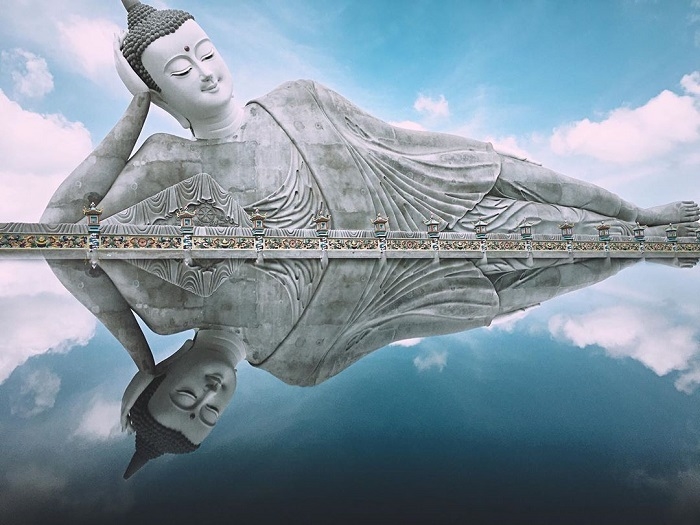Lạc lối với khung cảnh nguy nga ở ngôi chùa có tượng Phật nằm lớn nhất Việt Nam - 8