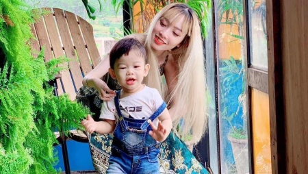 teo co tay nam 4 tuoi co gai voi hanh trinh ky dieu nuoi con bang 2 chan vuot mac cam thanh nguoi huong dan trang diem