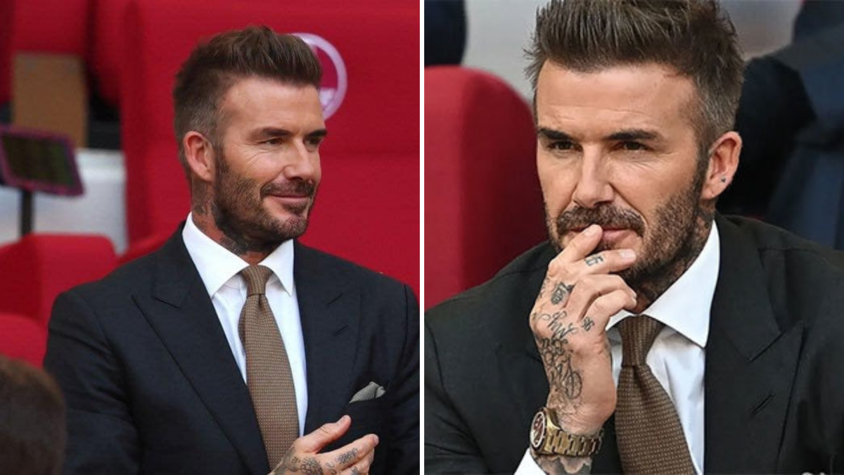 Visual "hết nước chấm" của David Beckham trên SVĐ nhưng nhận không ít ý kiến trái chiều của netizen