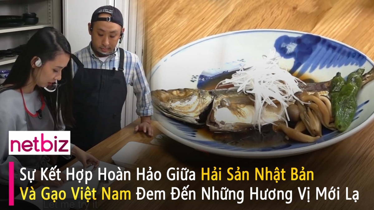 Sự kết hợp hoàn hảo giữa hải sản Nhật Bản và gạo Việt Nam đem đến những hương vị mới lạ